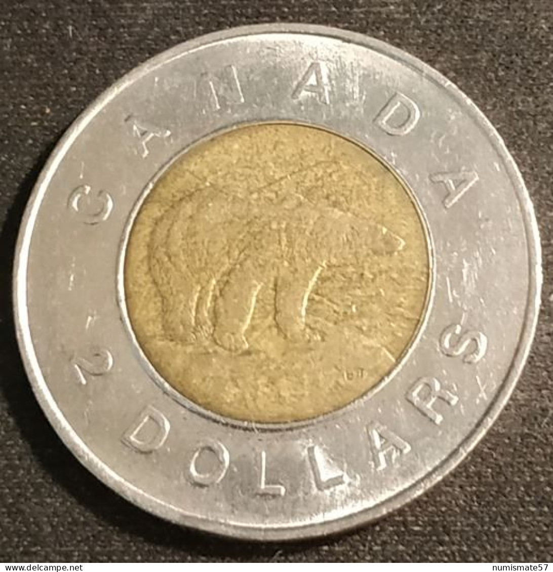 CANADA - 2 DOLLARS 1996 - KM 270 - Elizabeth II - 3ème Effigie - Canada