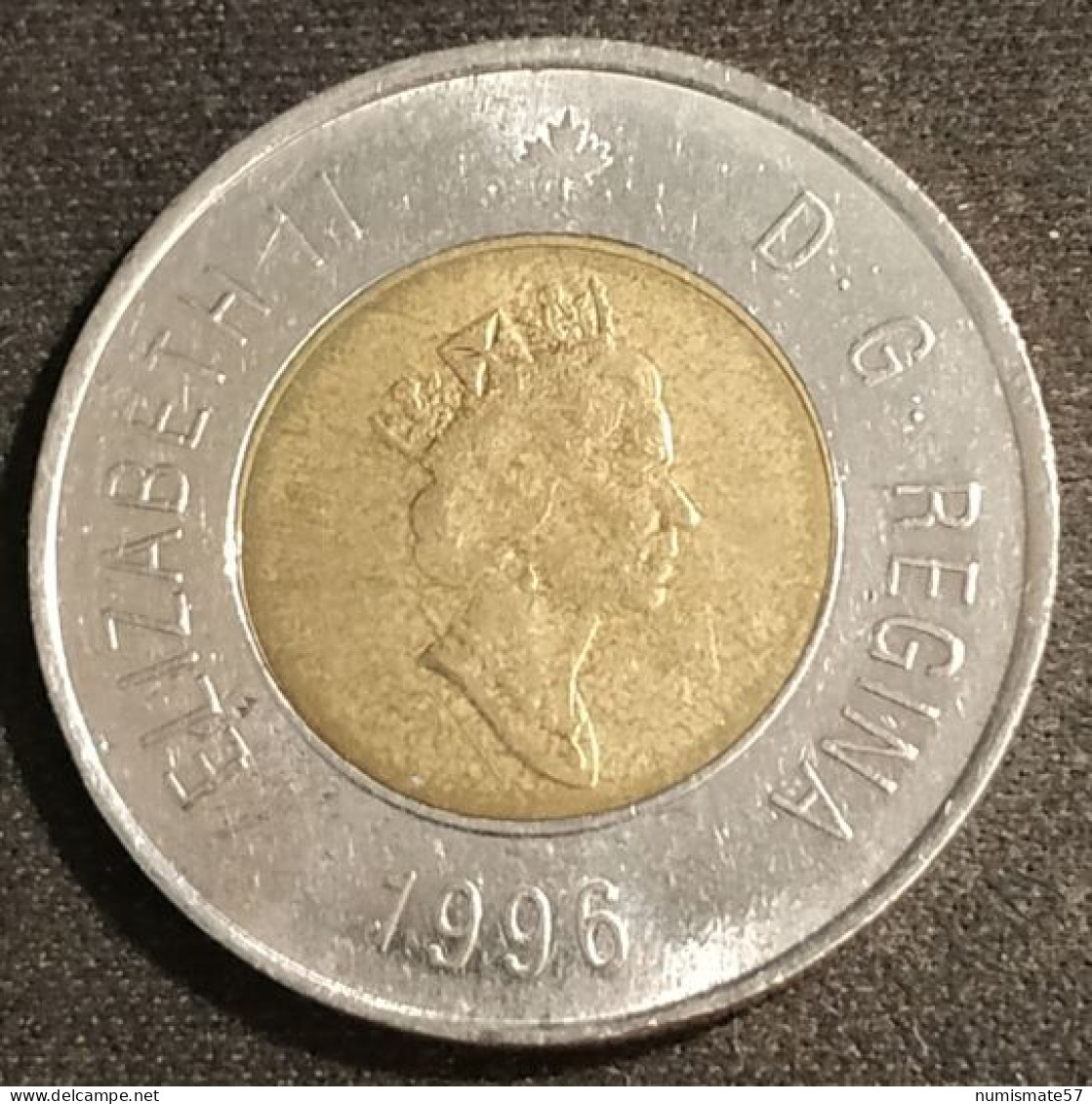 CANADA - 2 DOLLARS 1996 - KM 270 - Elizabeth II - 3ème Effigie - Canada