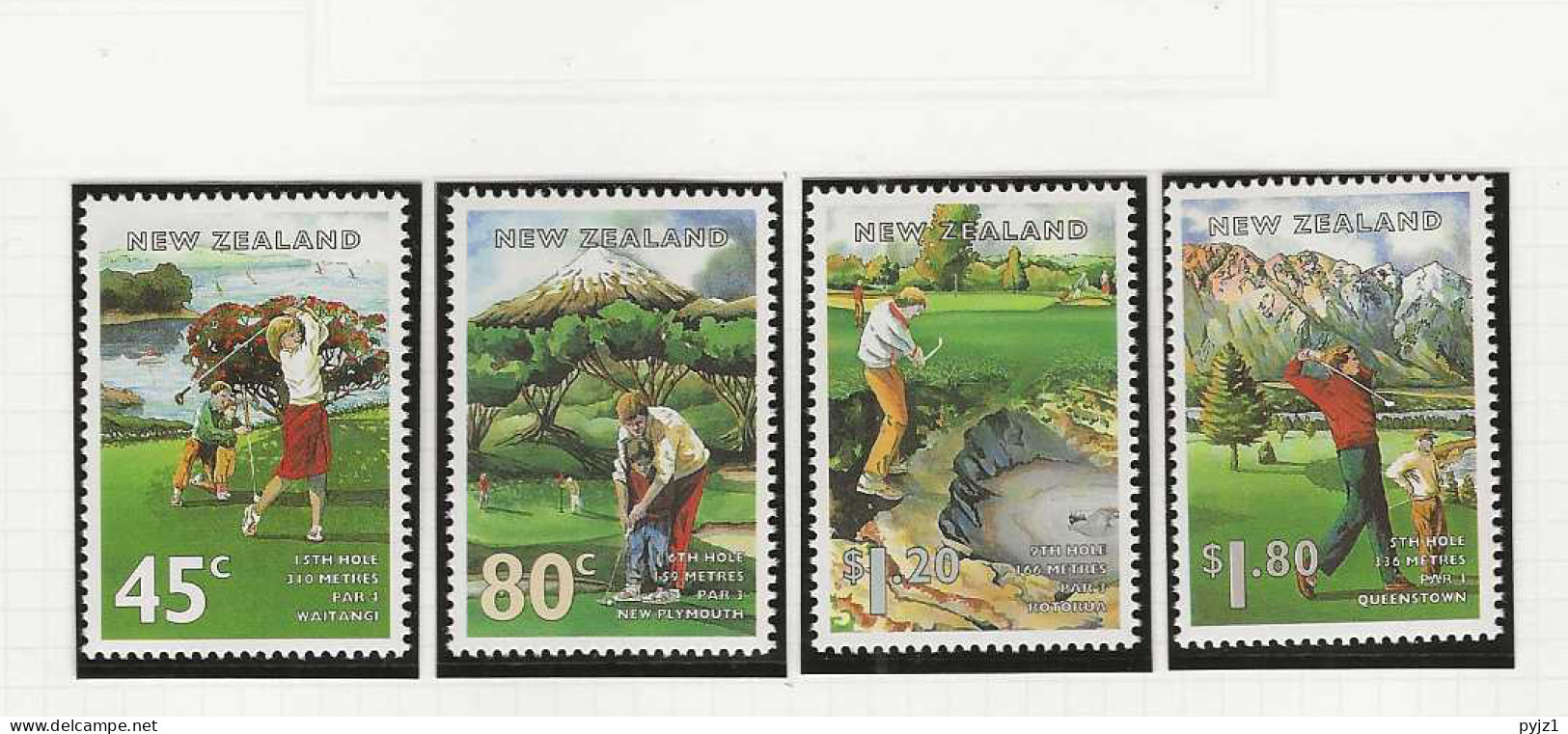 1995 MNH New Zealand Mi 1405-08 Postfris** - Ungebraucht