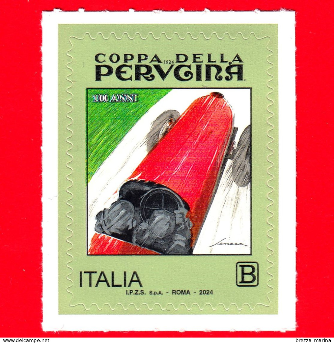 Nuovo - MNH - ITALIA - 2024 - 100 Anni Della Coppa Della Perugina – Corsa Automobilistica – B - 2021-...:  Nuevos
