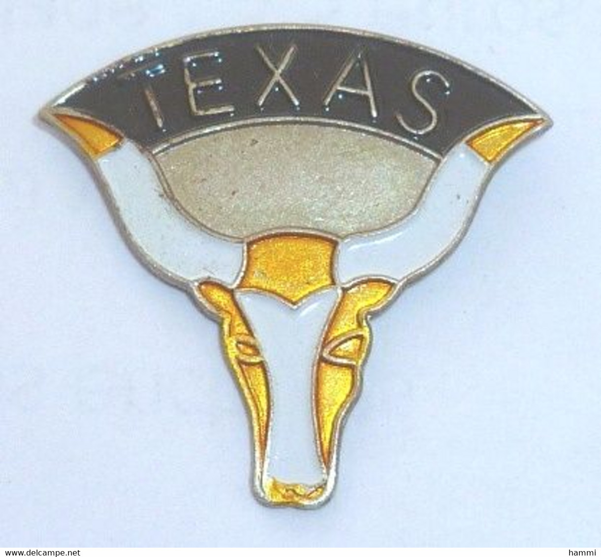 AN62 Pin's VACHE Cow BULL TEXAS USA Achat Immédiat - Animaux