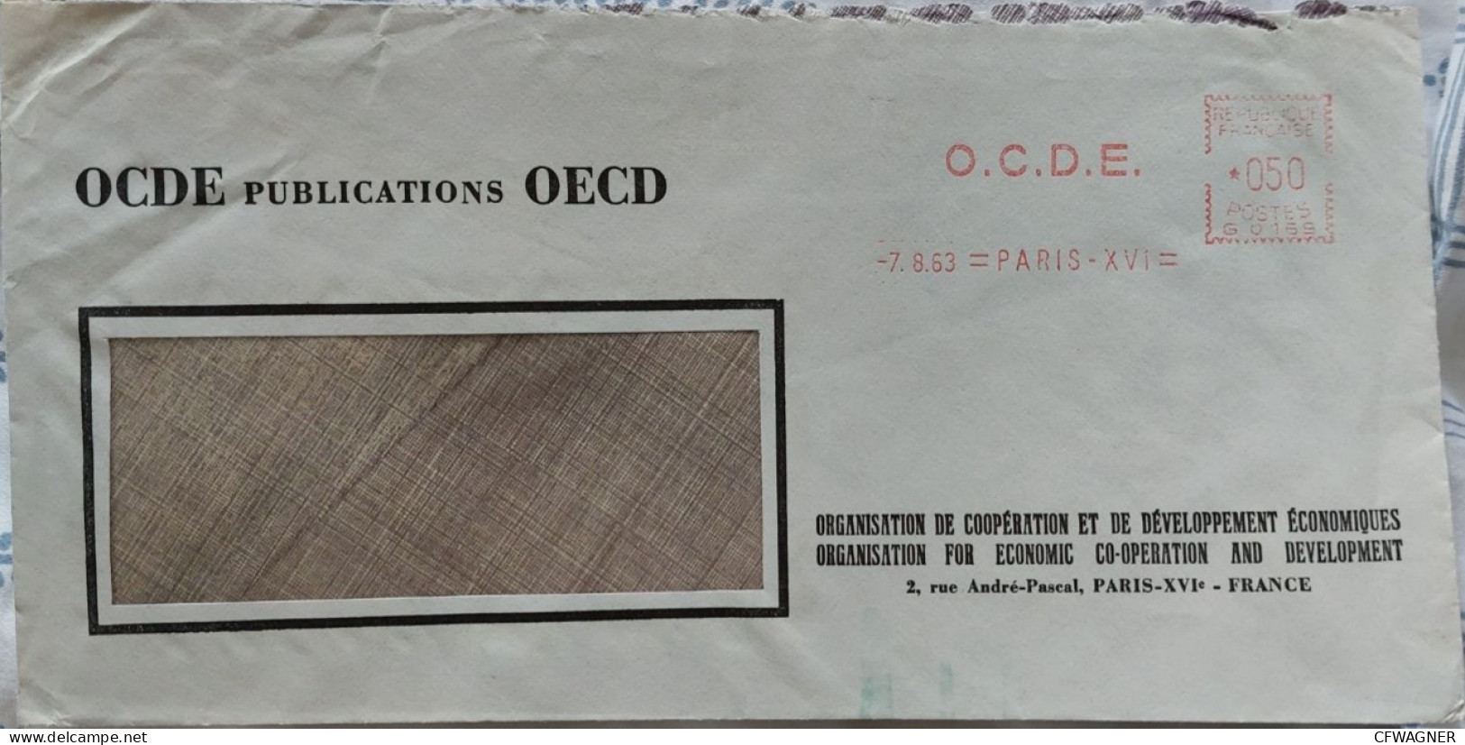 OECD, EMA, Meter, Freistempel - EMA (Print Machine)