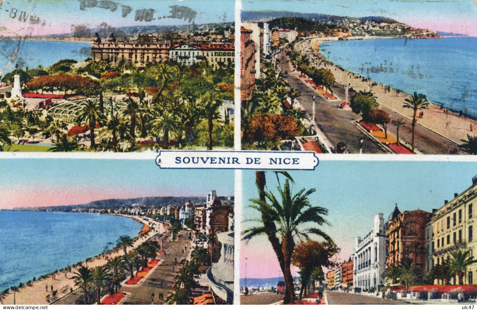 - 06 - SOUVENIR DE NICE. - Multi Vues - - Mehransichten, Panoramakarten