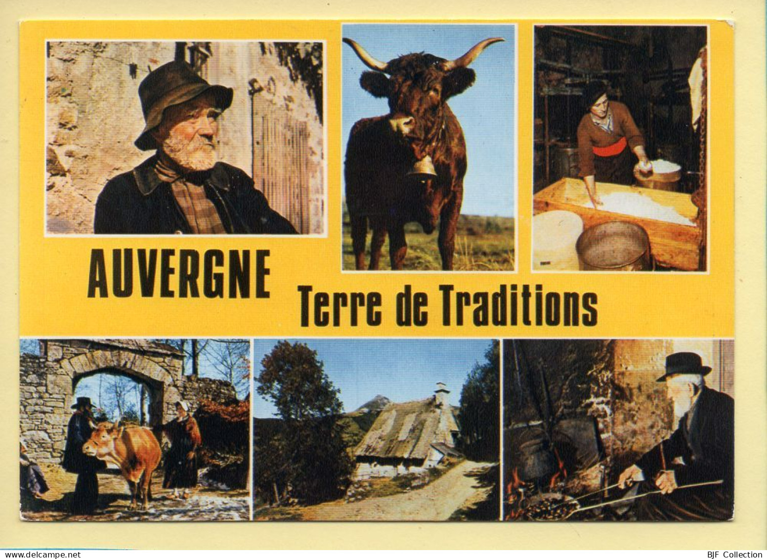 Auvergne : Terre De Traditions  / Multivues (animée) (voir Scan Recto/verso) - Auvergne