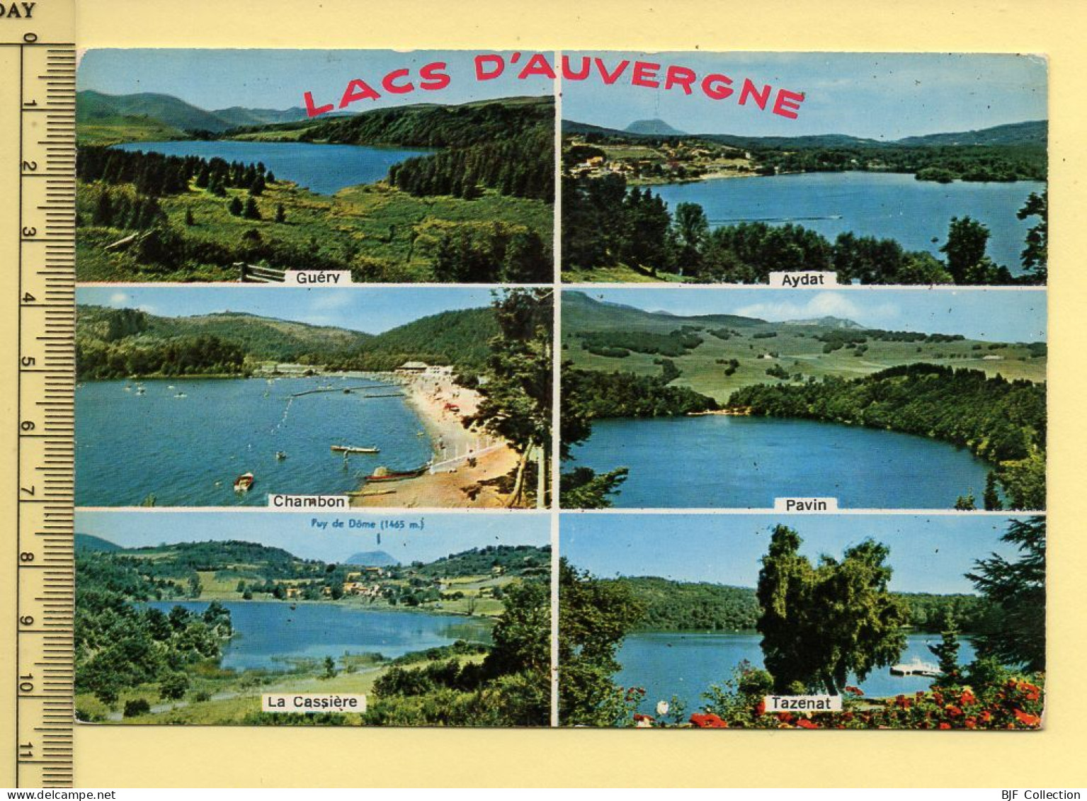 Auvergne : Lacs D'Auvergne – Multivues (voir Scan Recto/verso) - Auvergne