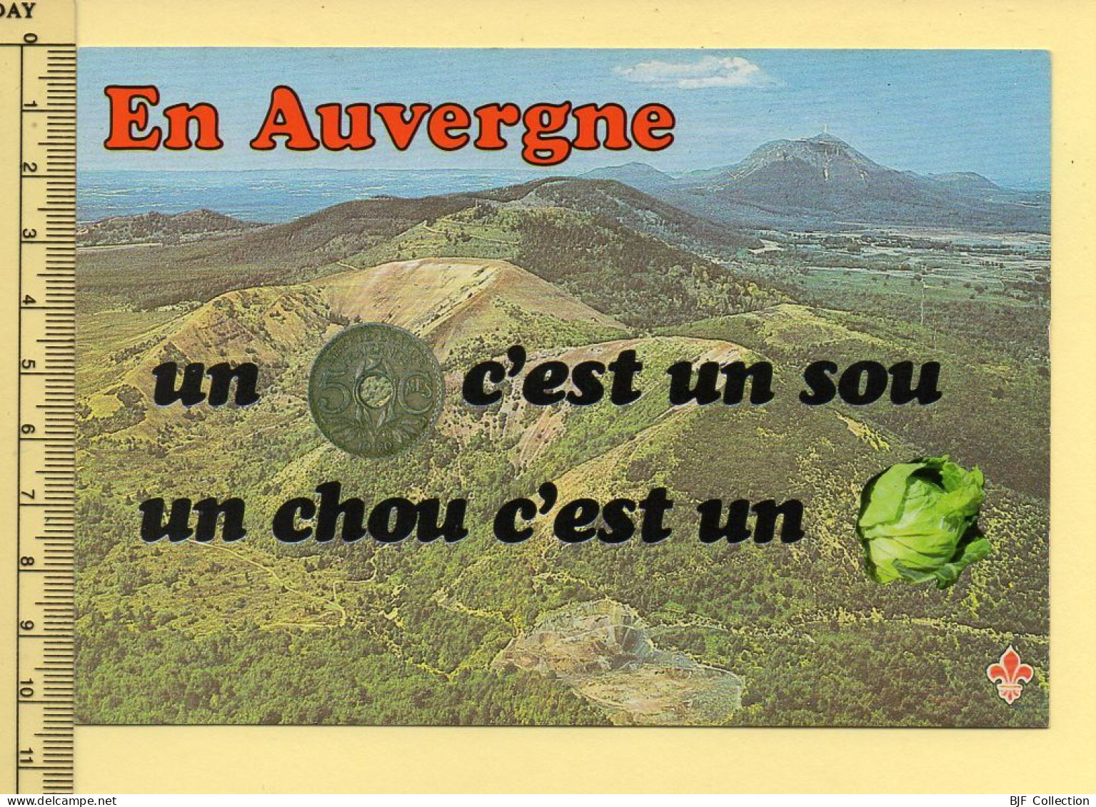 Auvergne : En Auvergne – Un Sou C'est Un Sou / Un Chou C'est Un Chou (voir Scan Recto/verso) - Auvergne