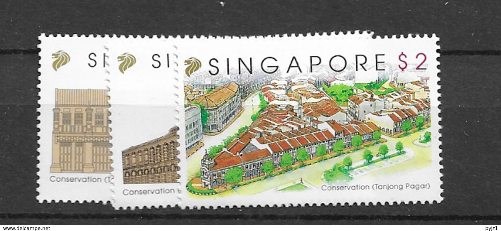 1993 MNH Singapore Mi 685-7  Postfris** - Singapur (1959-...)