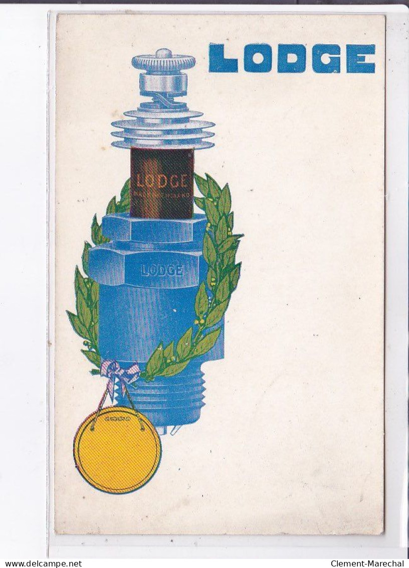 PUBLICITE : Lodge - état - Werbepostkarten