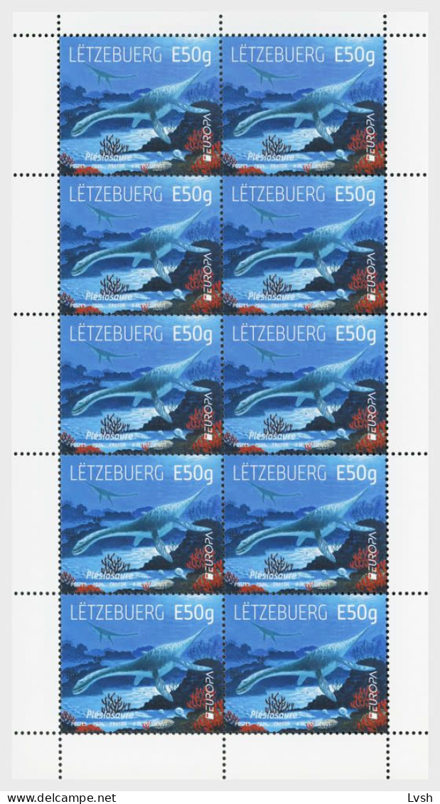 Luxembourg.2024.Europa CEPT.Underwater Fauna And Flora.2 M/s  ** - 2024