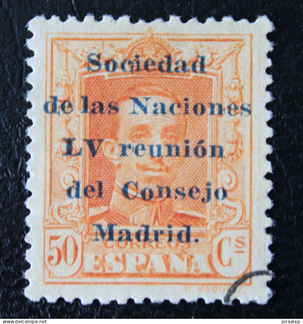 1929 .Edifil 464.50 Cts Sociedad De Naciones. A 000,334 - Usati