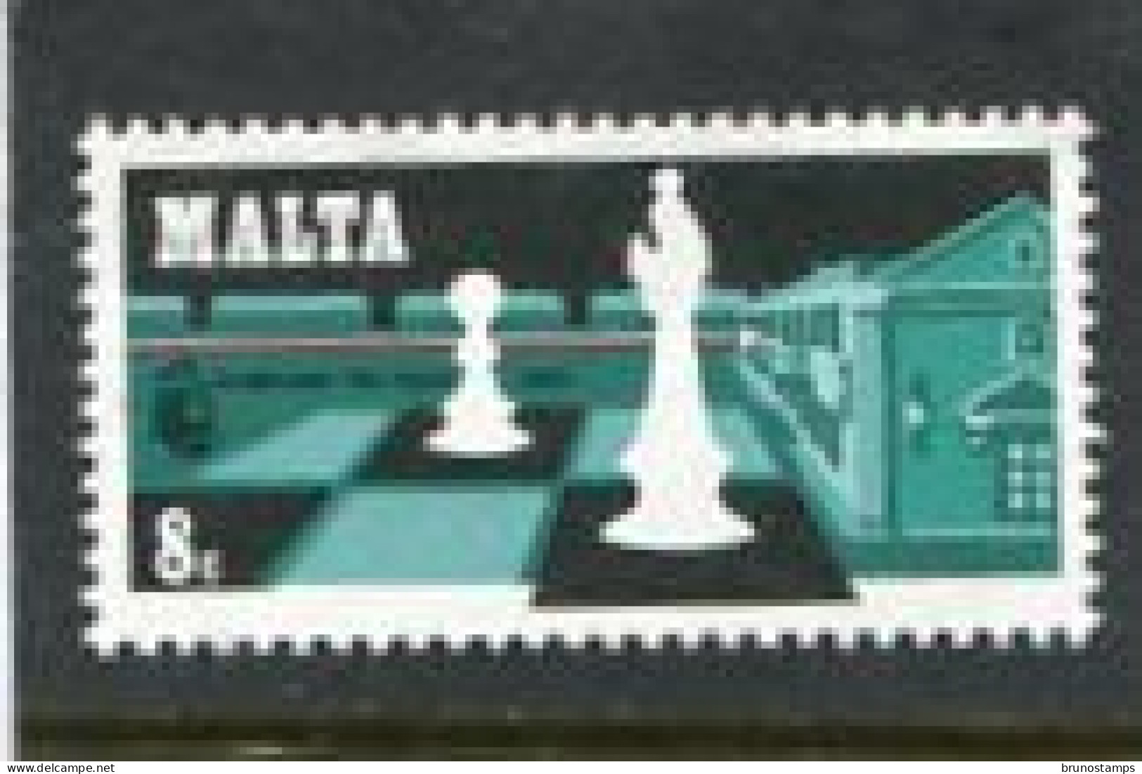 MALTA - 1980  8c  CHESS  MINT NH - Malta