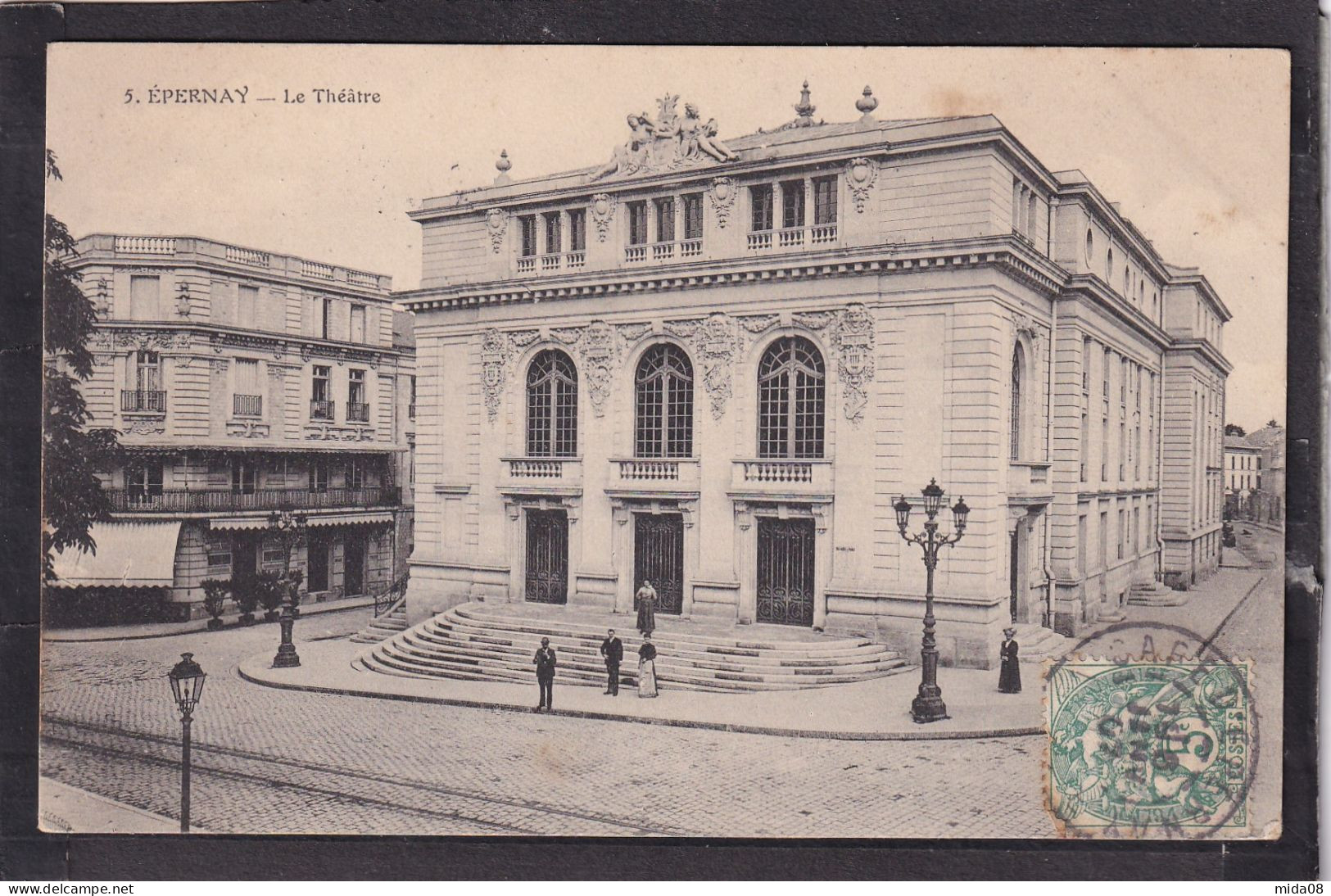 51. EPERNAY . Le Théâtre . Animée - Epernay