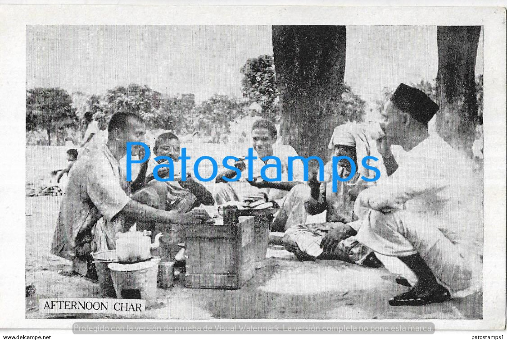 228974 NEPAL COSTUMES NATIVE AFTERNOON CHAR POSTAL POSTCARD - Népal