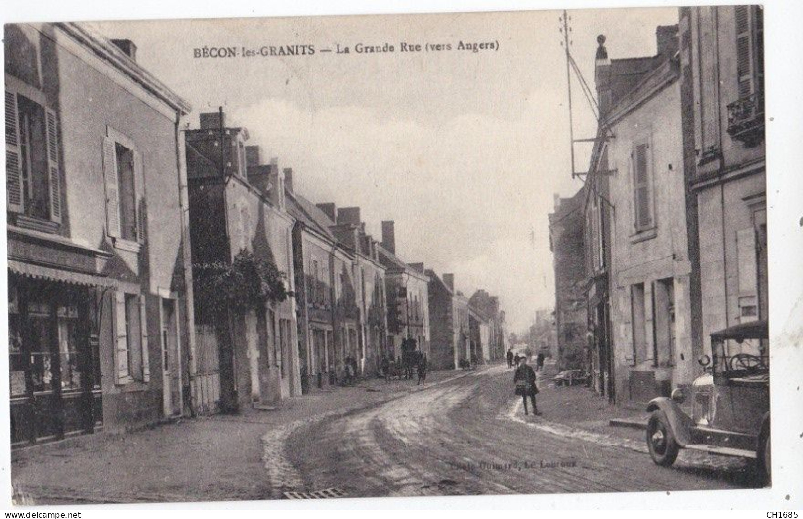 BECON-les-GRANITS (49) La Grande Rue - Other & Unclassified