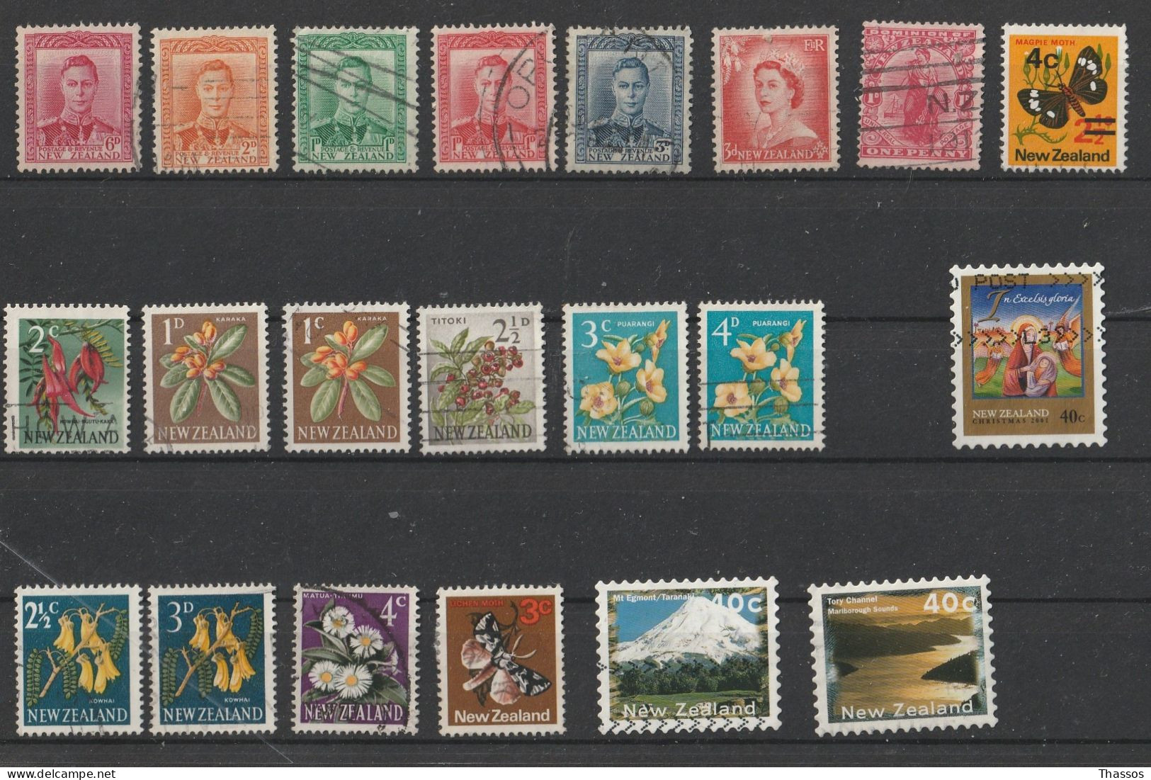 Nouvelle Zélande - New Zealand - 21 Diff. Used - Lot 4 - Other & Unclassified