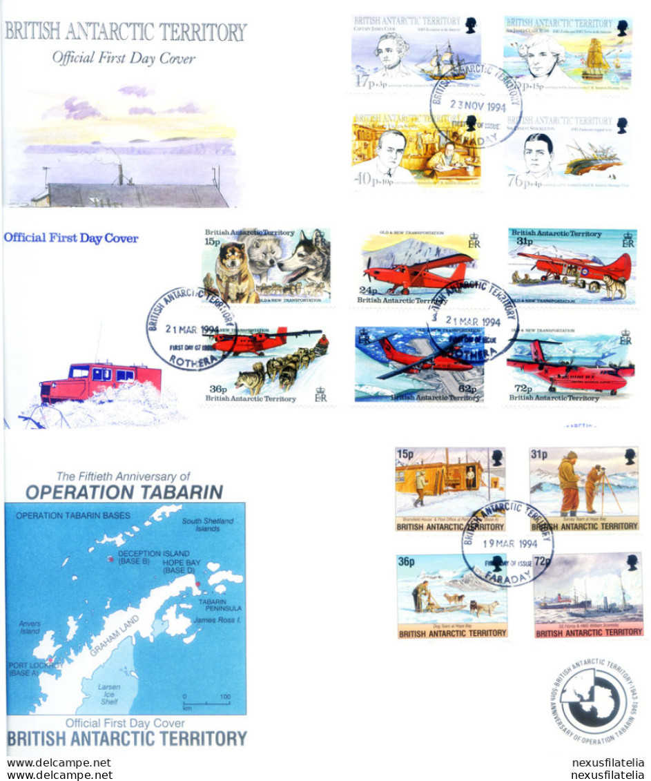 3 FDC Del 1994. - Other & Unclassified