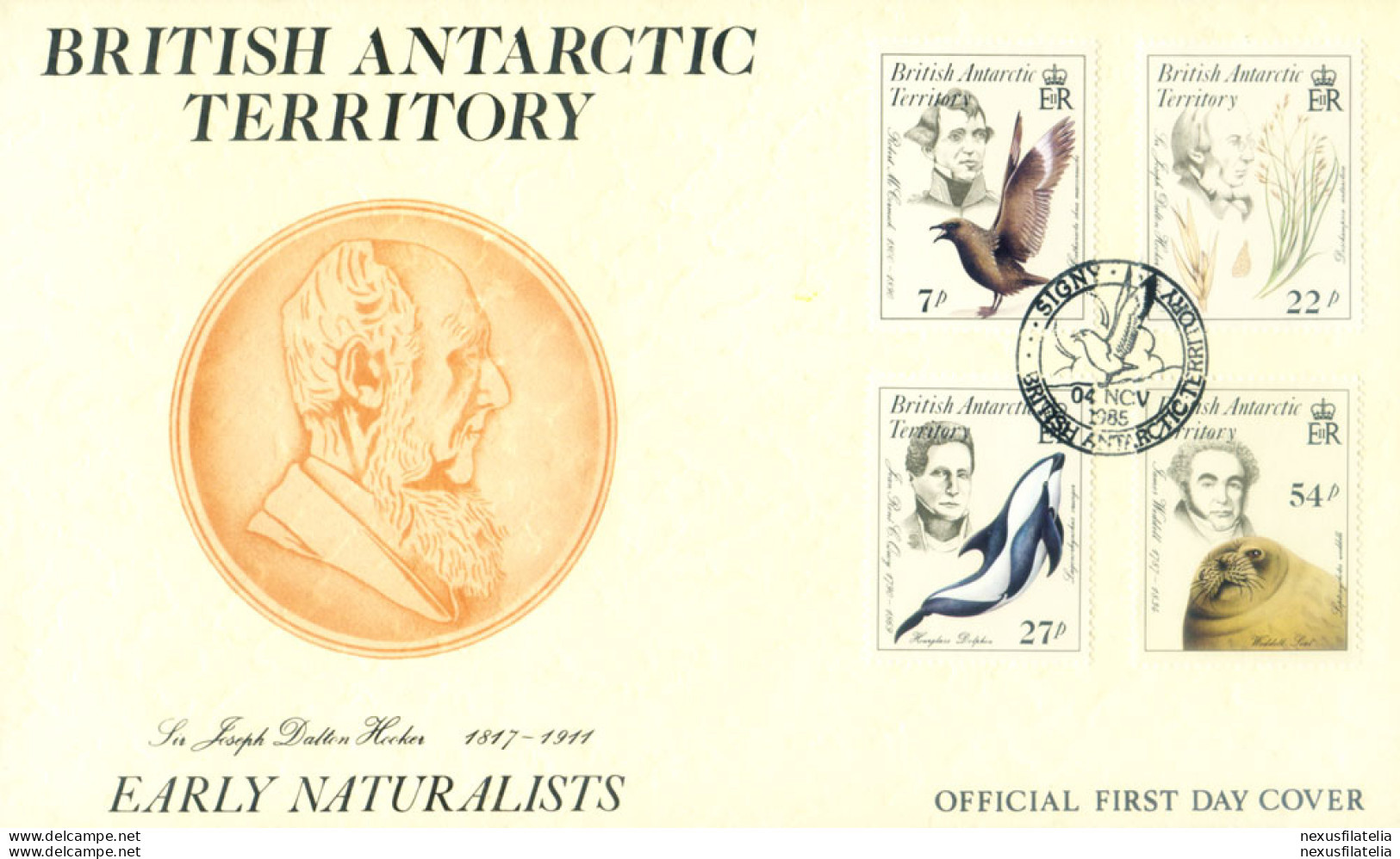 Naturalisti 1985. FDC. - Andere & Zonder Classificatie