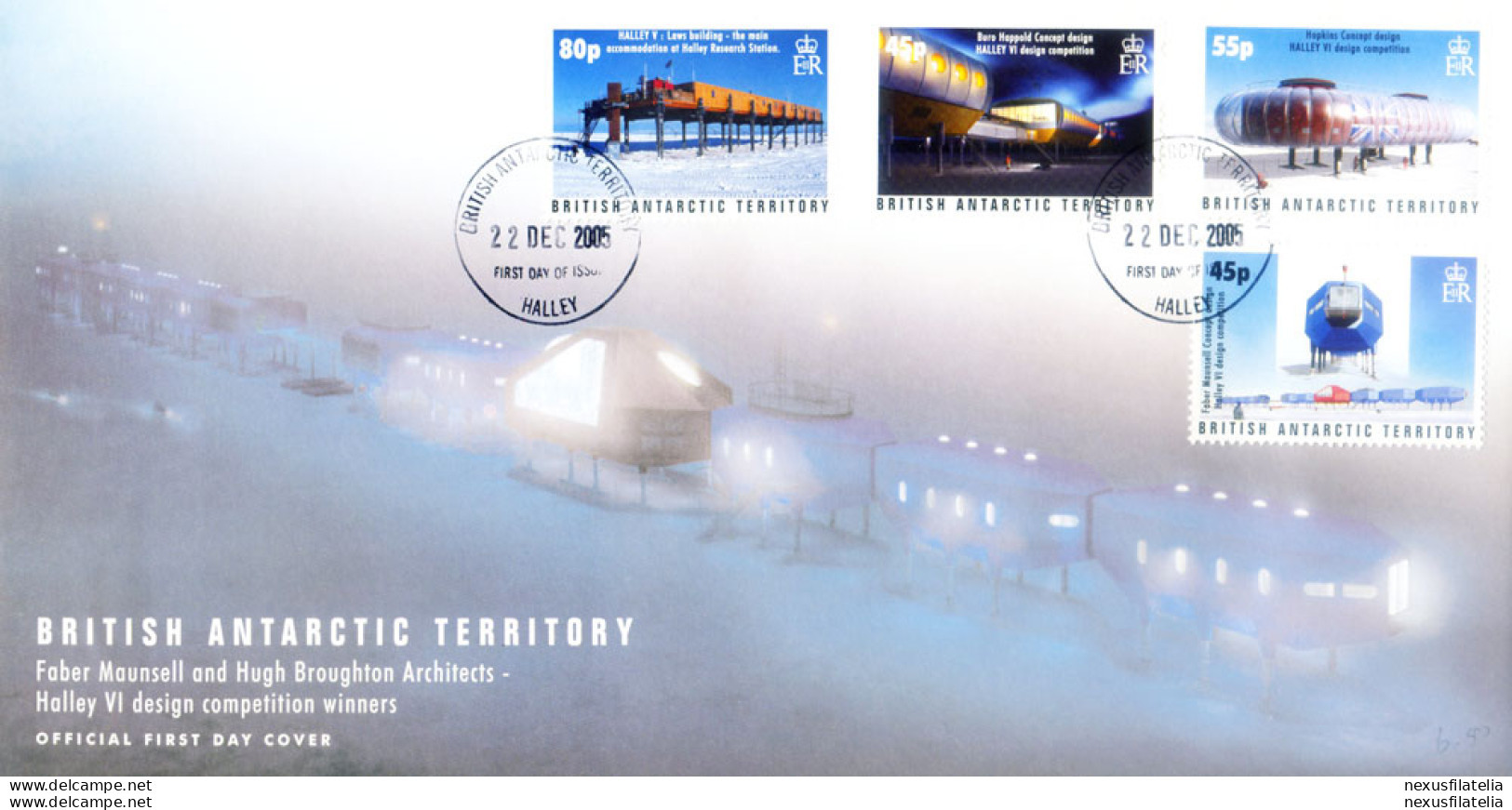 Base Scientifica Halley VI 2005. FDC. - Other & Unclassified