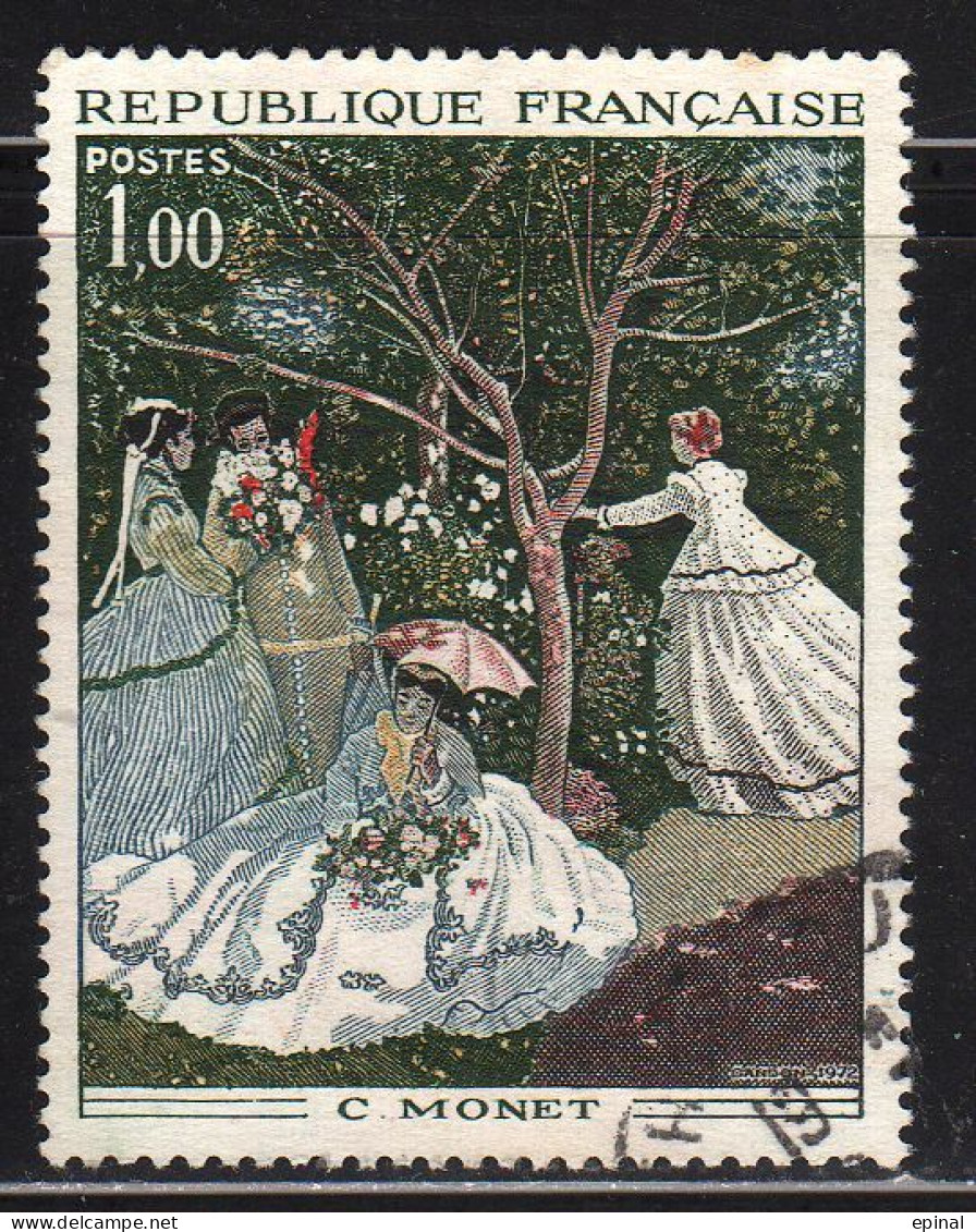 FRANCE : N° 1703 Oblitéré ("Femmes Au Jardin", De Monet) - PRIX FIXE - - Used Stamps