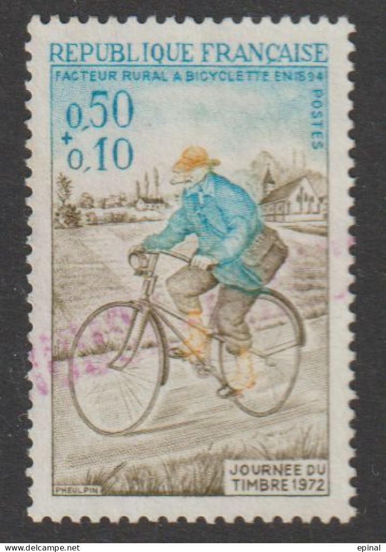 FRANCE : N° 1710 Oblitéré (Journée Du Timbre) - PRIX FIXE - - Used Stamps