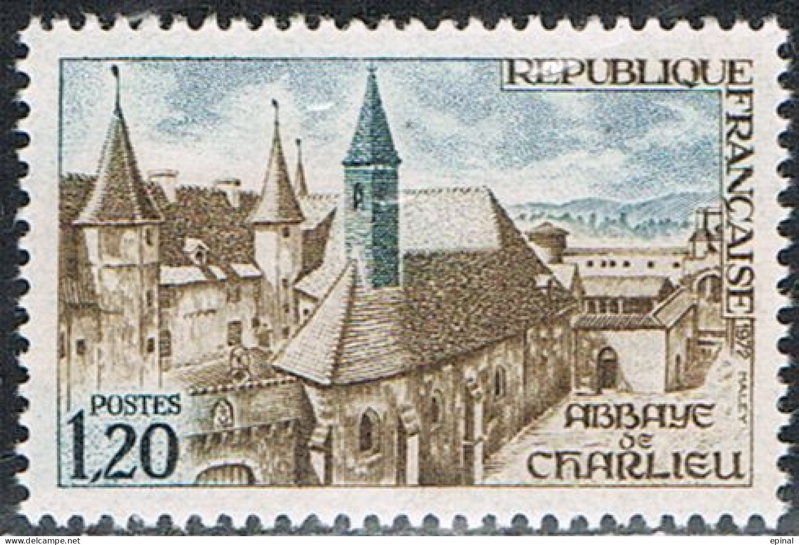 FRANCE : N° 1712 ** (Abbaye De Charlieu) - PRIX FIXE - - Nuovi