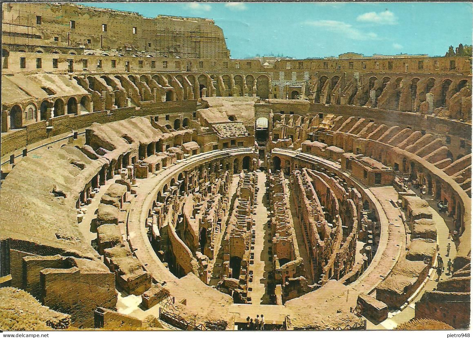 Roma (Lazio) Colosseo, Anfiteatro Flavio, Interno, The Colosseum, Inside, Le Colisèe, Interieur, Das Kolosseum Innere - Colosseum