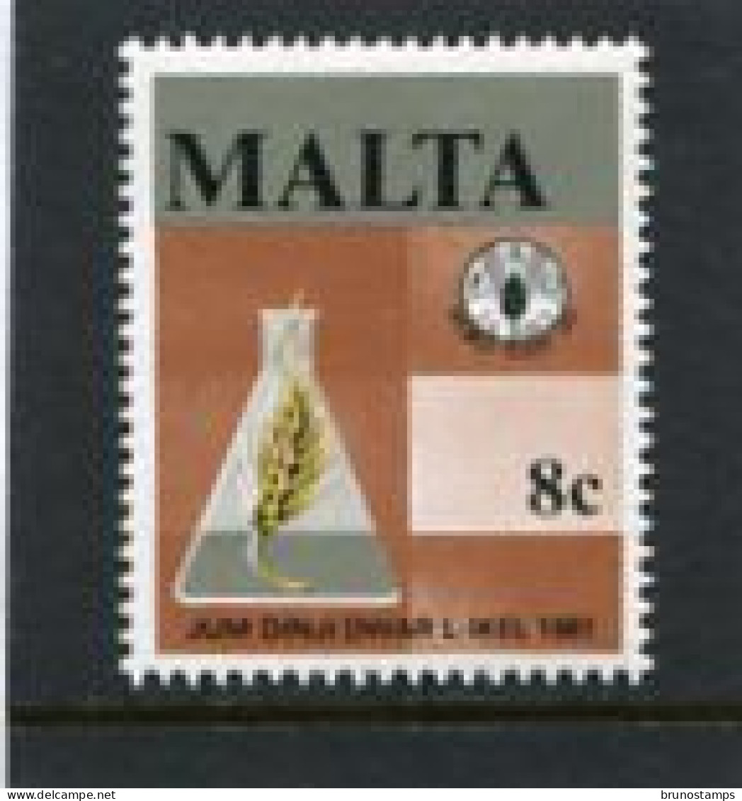 MALTA - 1981  8c  FOOD DAY  MINT NH - Malta