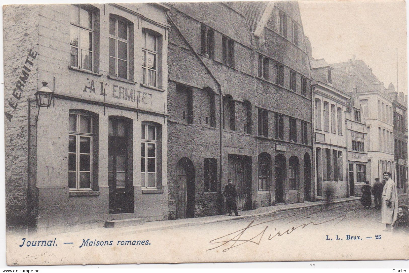 Tournai - Maisons Romanes - L.L. Brux. N° 25 - Doornik