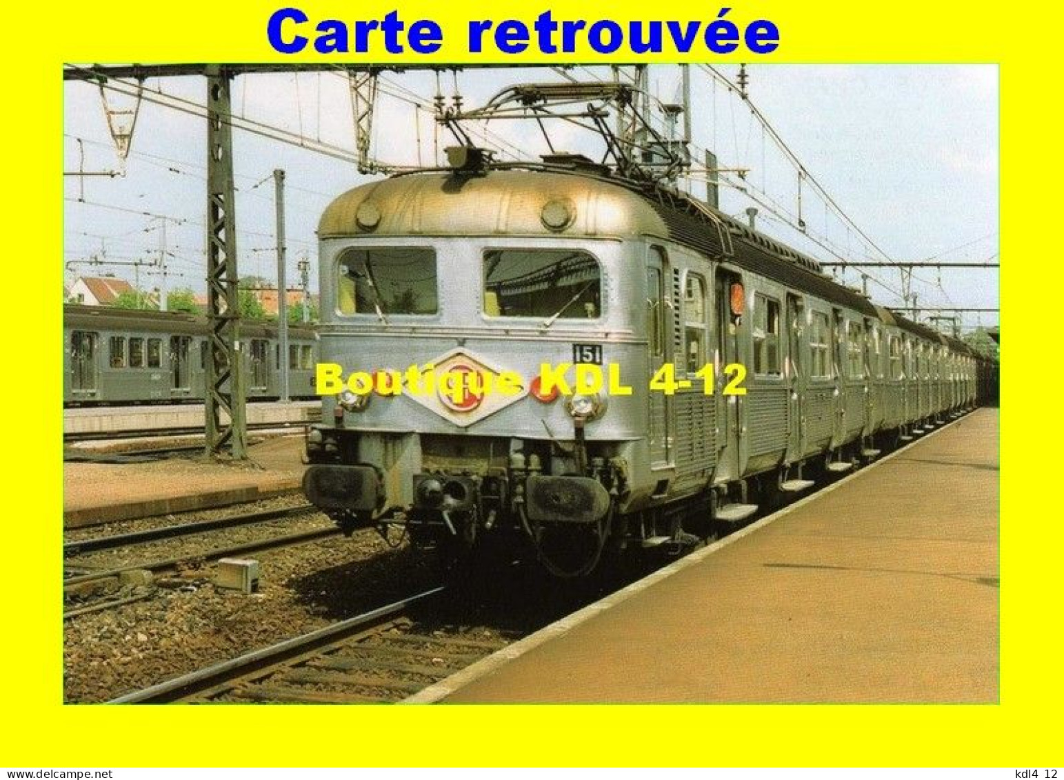 AL 251 - Automotrice Z 5151 En Gare - CHARTRES - Eure Et Loir - SNCF - Eisenbahnen