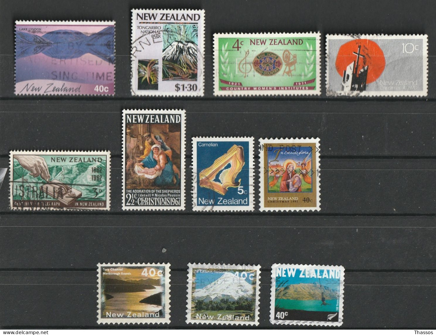 Nouvelle Zélande - New Zealand - 22 Diff. Used - Lot 5 - Other & Unclassified