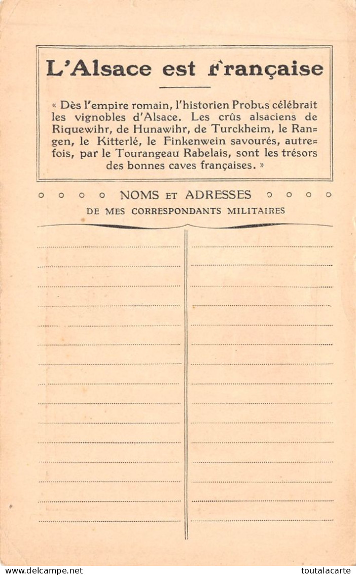 LOT DE 13 CPA CONCERNANT L'ALSACE , LES CIGOGNES COSTUMES .... A VOIR