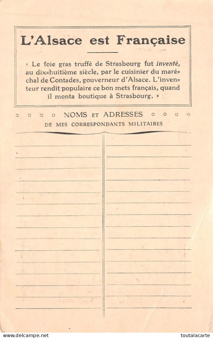 LOT DE 13 CPA CONCERNANT L'ALSACE , LES CIGOGNES COSTUMES .... A VOIR