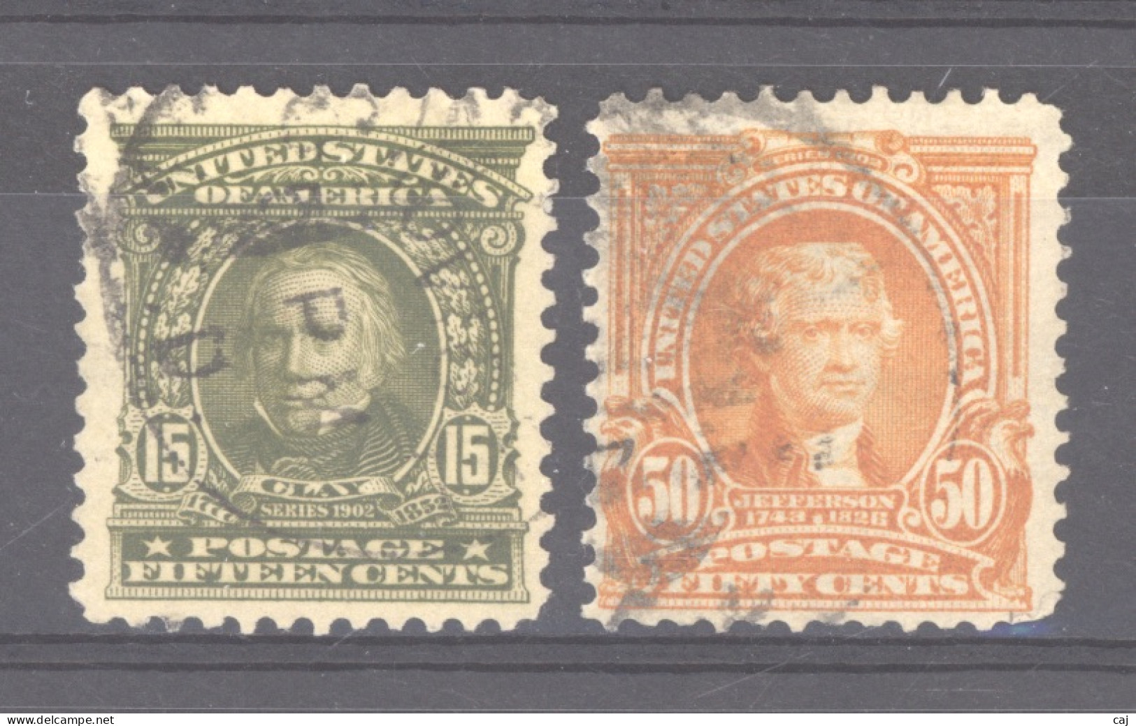 USA  :  Yv 153-54  (o) - Used Stamps