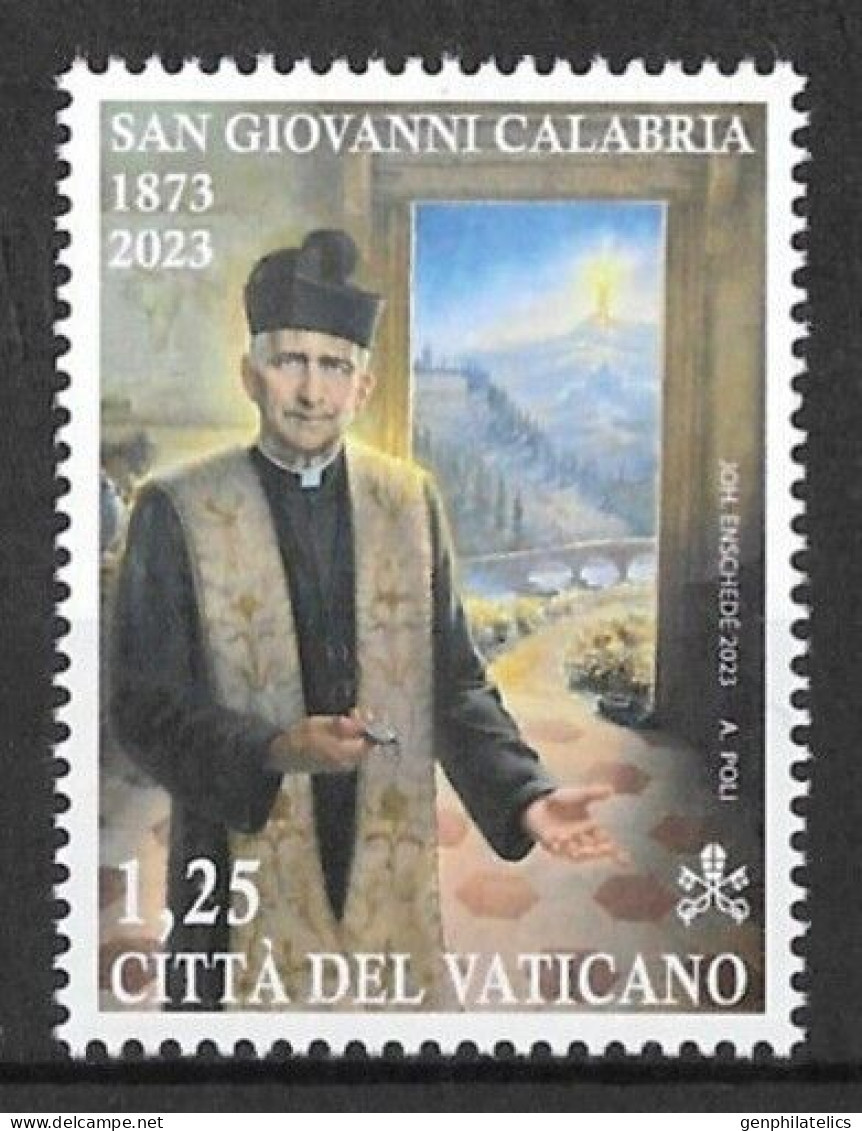 VATICAN CITY 2023 The 150th Anniversary Of The Birth Of St. Giovanni Calabria, 1873-1954 - Fine Stamp MNH - Unused Stamps