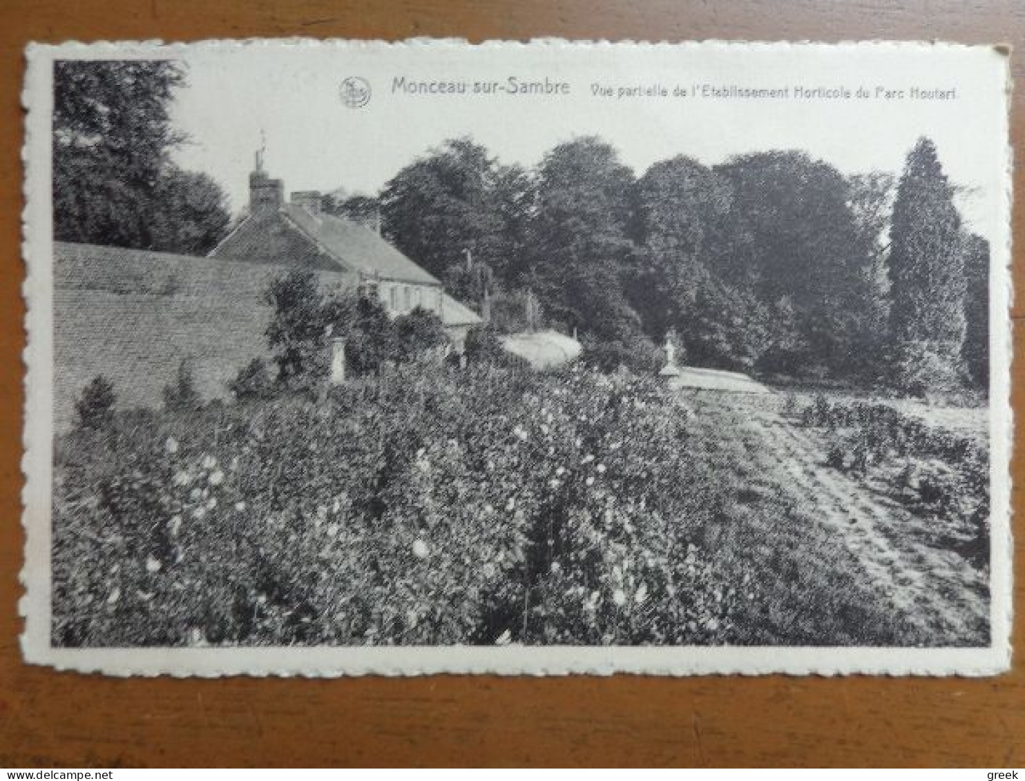 Monceau Sur Sambre, Vue Partielle De L'etablissement Horticole Du Parc Houlart --> Beschreven - Charleroi