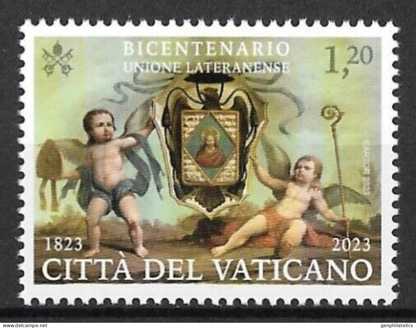 VATICAN CITY 2023 The 200th Anniversary Of The Lateran Union - Fine Stamp MNH - Unused Stamps