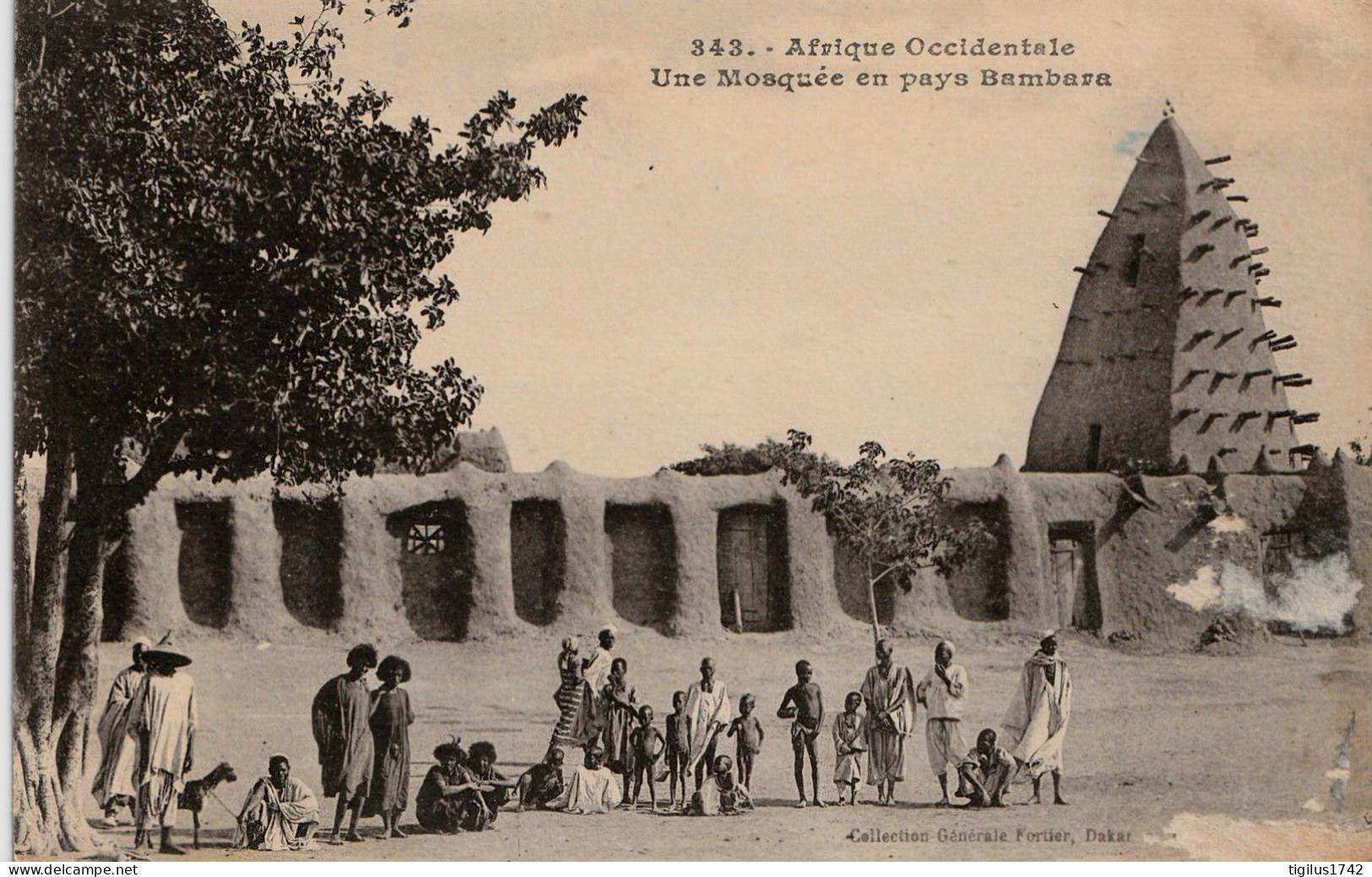 Afrique Occidentale Une Mosquée En Pays Bambara - Niger