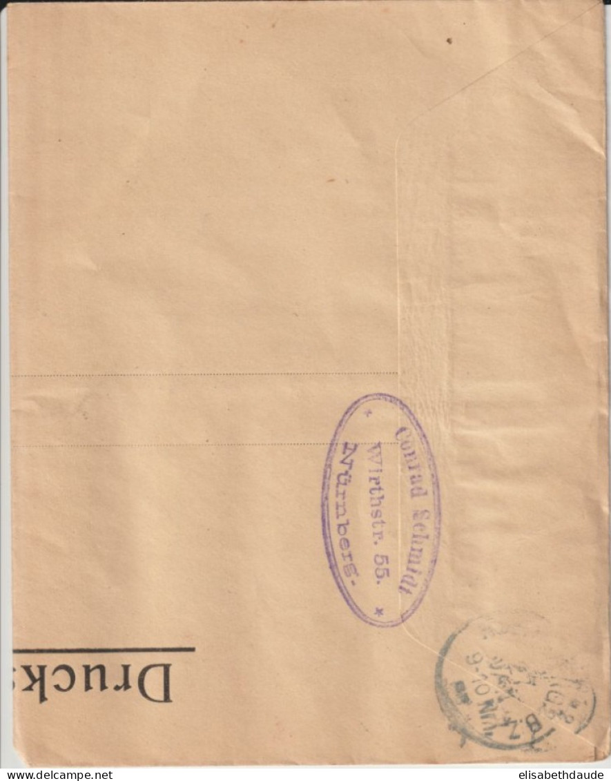 1920 - BAYERN - ENVELOPPE RECOMMANDEE De NÜRNBERG 2 B.A - Lettres & Documents