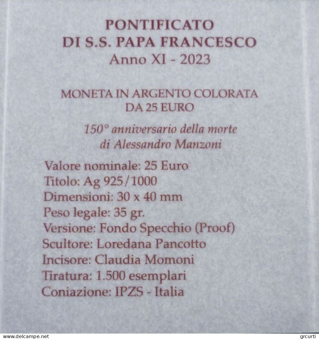 Vaticano - 25 Euro 2023 - 500° Morte Del Perugino - UC# 302 - Vaticano (Ciudad Del)