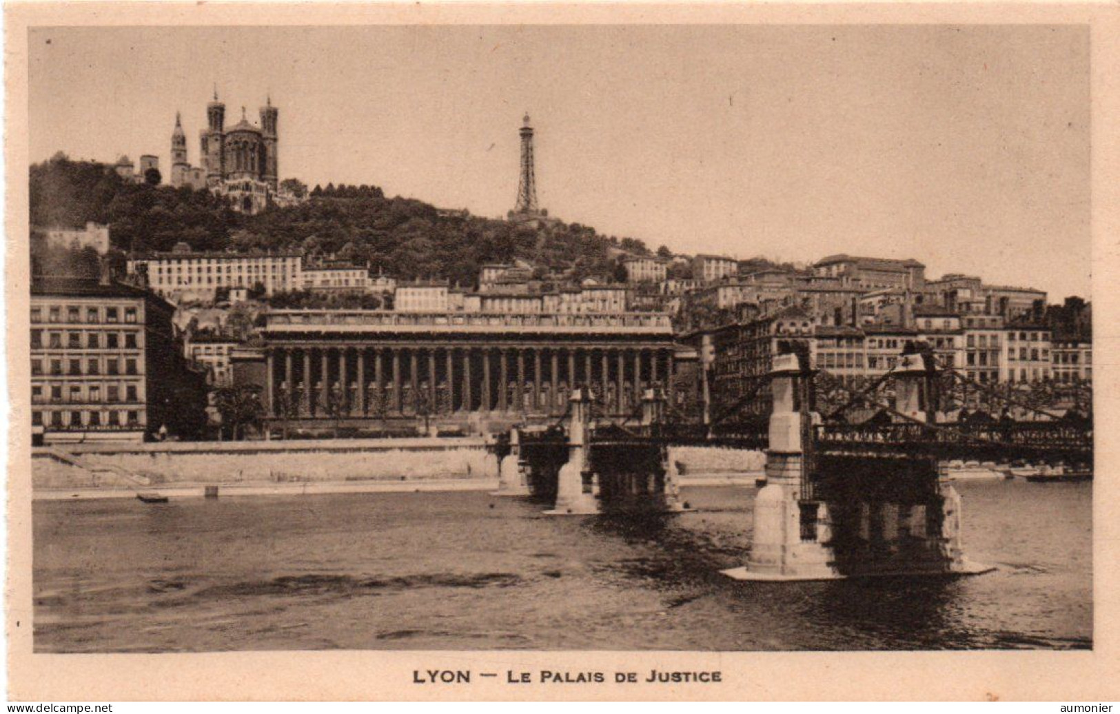 LYON ( 69 ) - Le Palais De Justice - Other & Unclassified