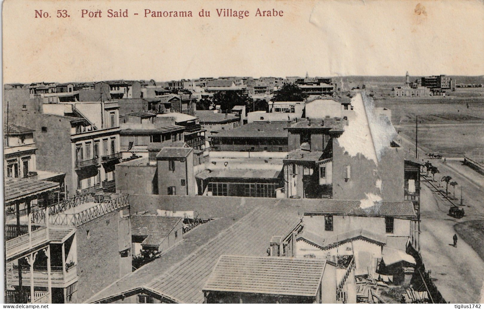 Port Saïd Egypte Panorama Du Village Arabe - Port Said