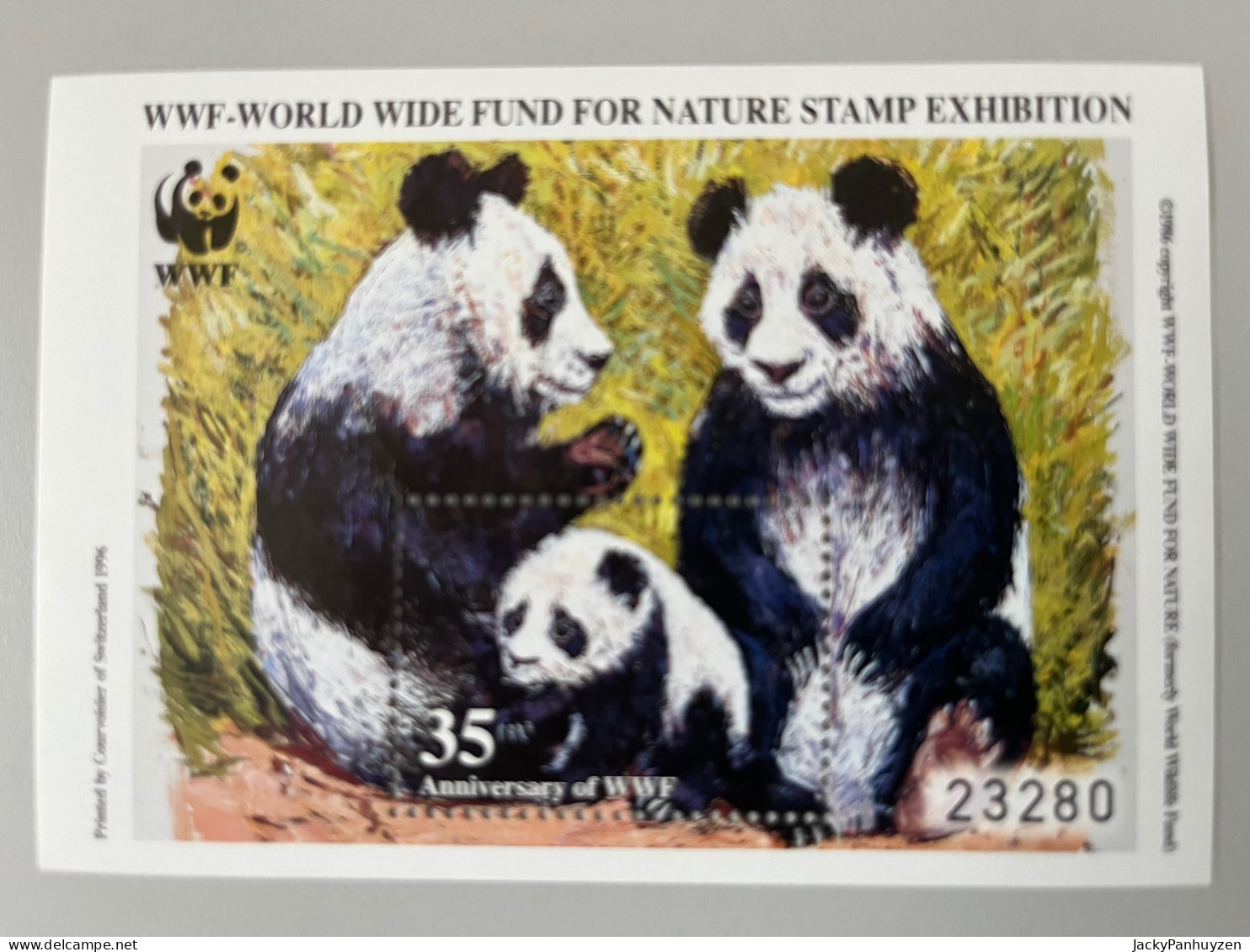 WWF 1997 : Int. Stamp Exhibition Hongkong  - MNH ** - Neufs