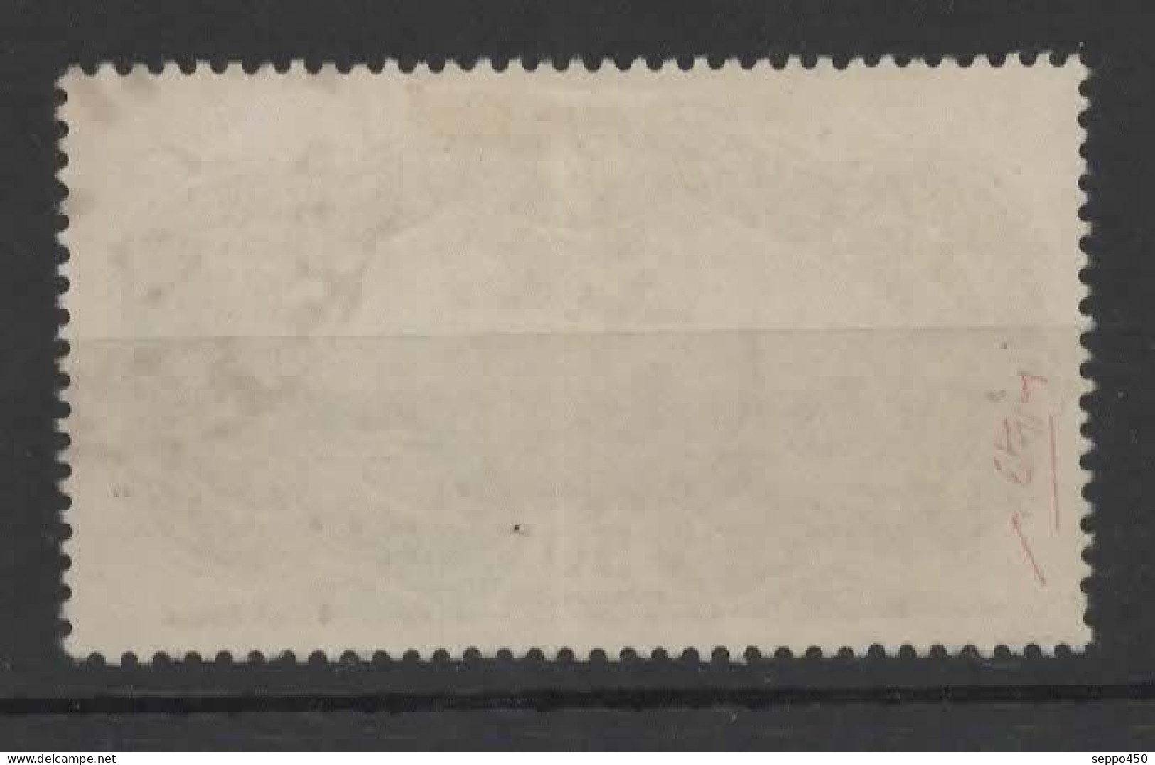 YT PA 15, 50FR  OUTREMER BURELE OBLITERE  SIGNEE ESTOPPEY EN ROUGE  STAMPS BRIEFMARKEN - 1927-1959 Afgestempeld