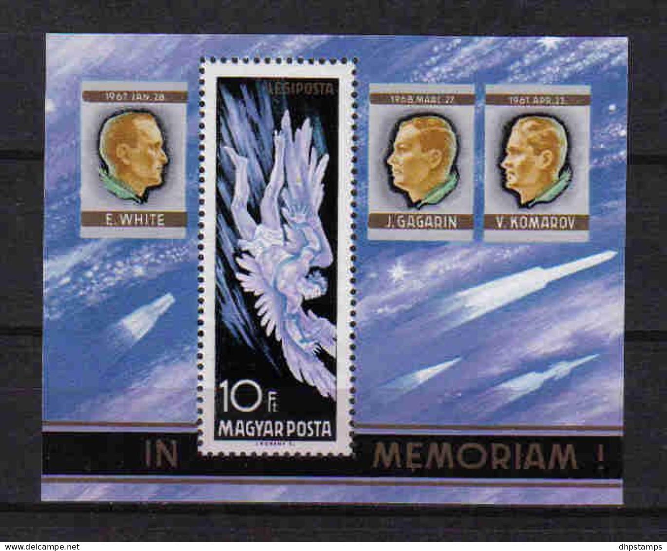 Hungary 1968 Space Y.T. BF 69 ** - Blocs-feuillets