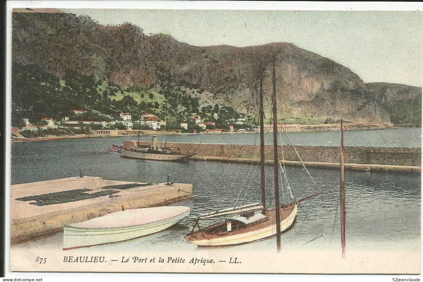 Le Port De La Petite Afrique     1910    N° 675 - Beaulieu-sur-Mer