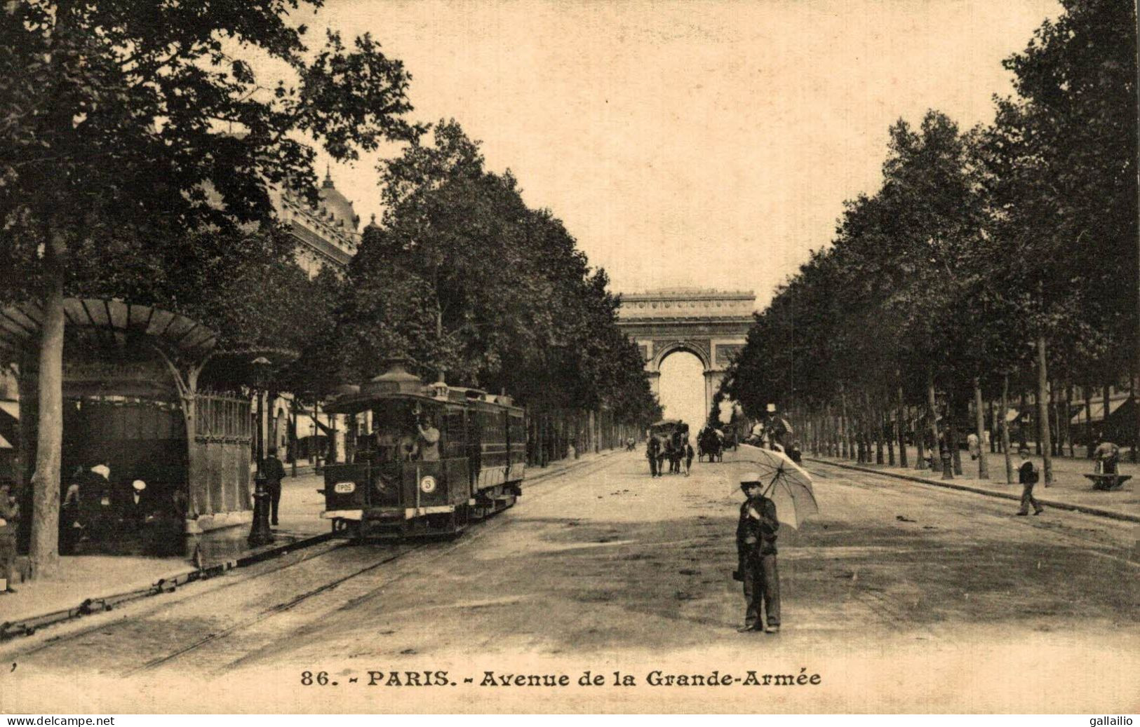 PARIS AVENUE DE LA GRANDE ARMEE - Arrondissement: 17