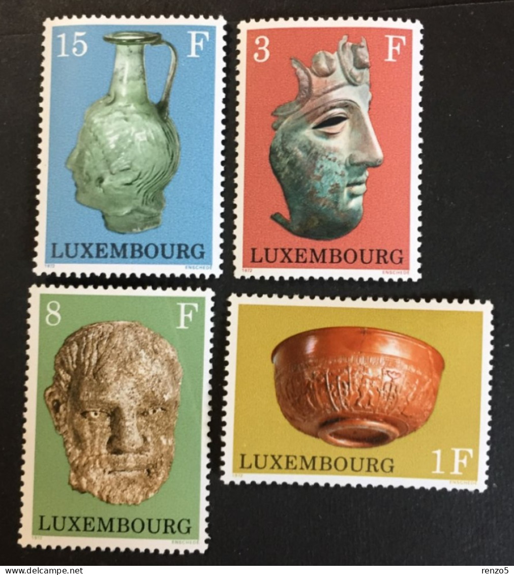 1972 Luxembourg - Gallo Roman Exhibition From The Luxembourg State Museum - Unused - Unused Stamps