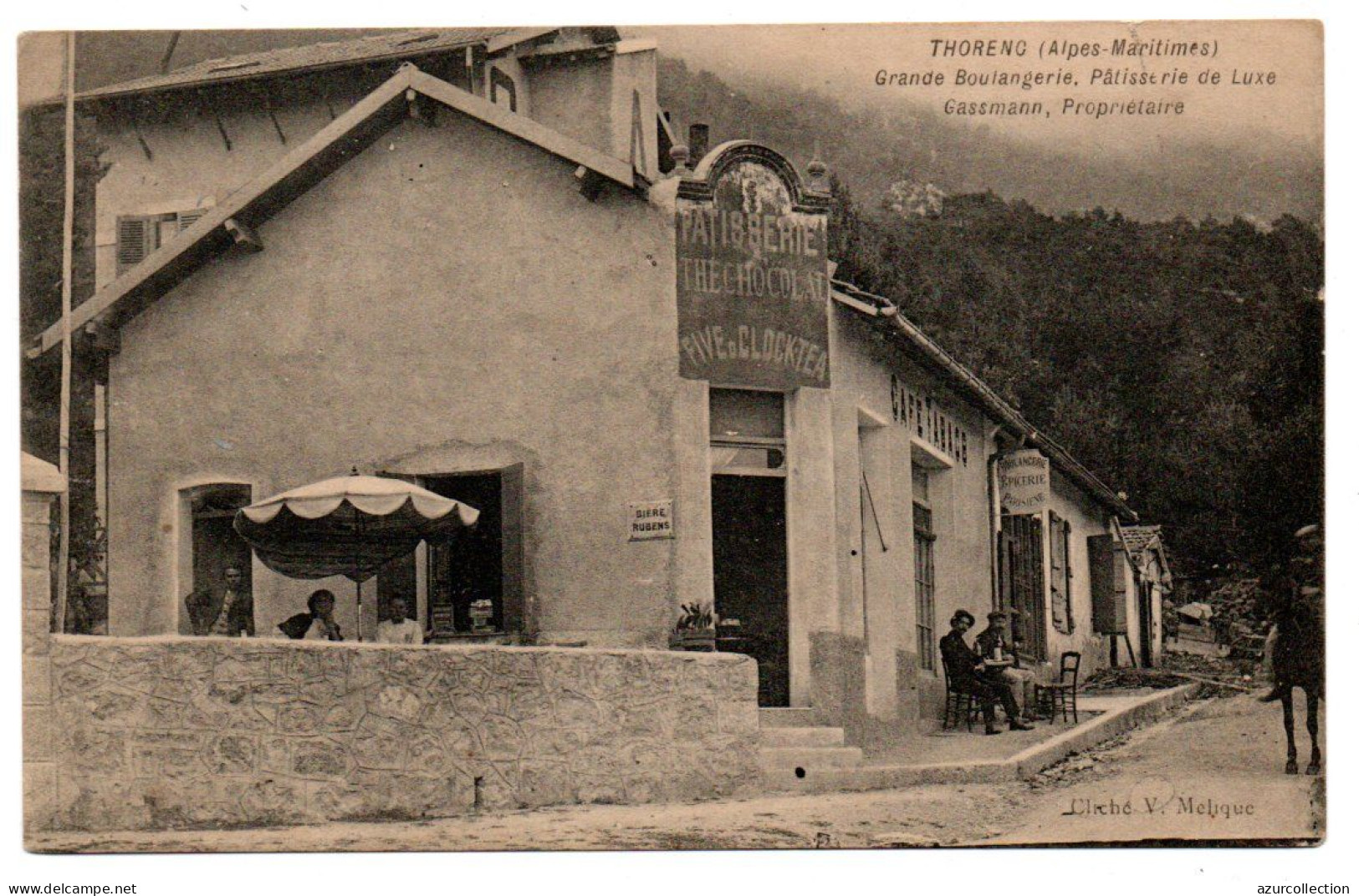 Thorenc. Grande Boulangerie Gassman. Pâtisserie De Luxe - Altri & Non Classificati