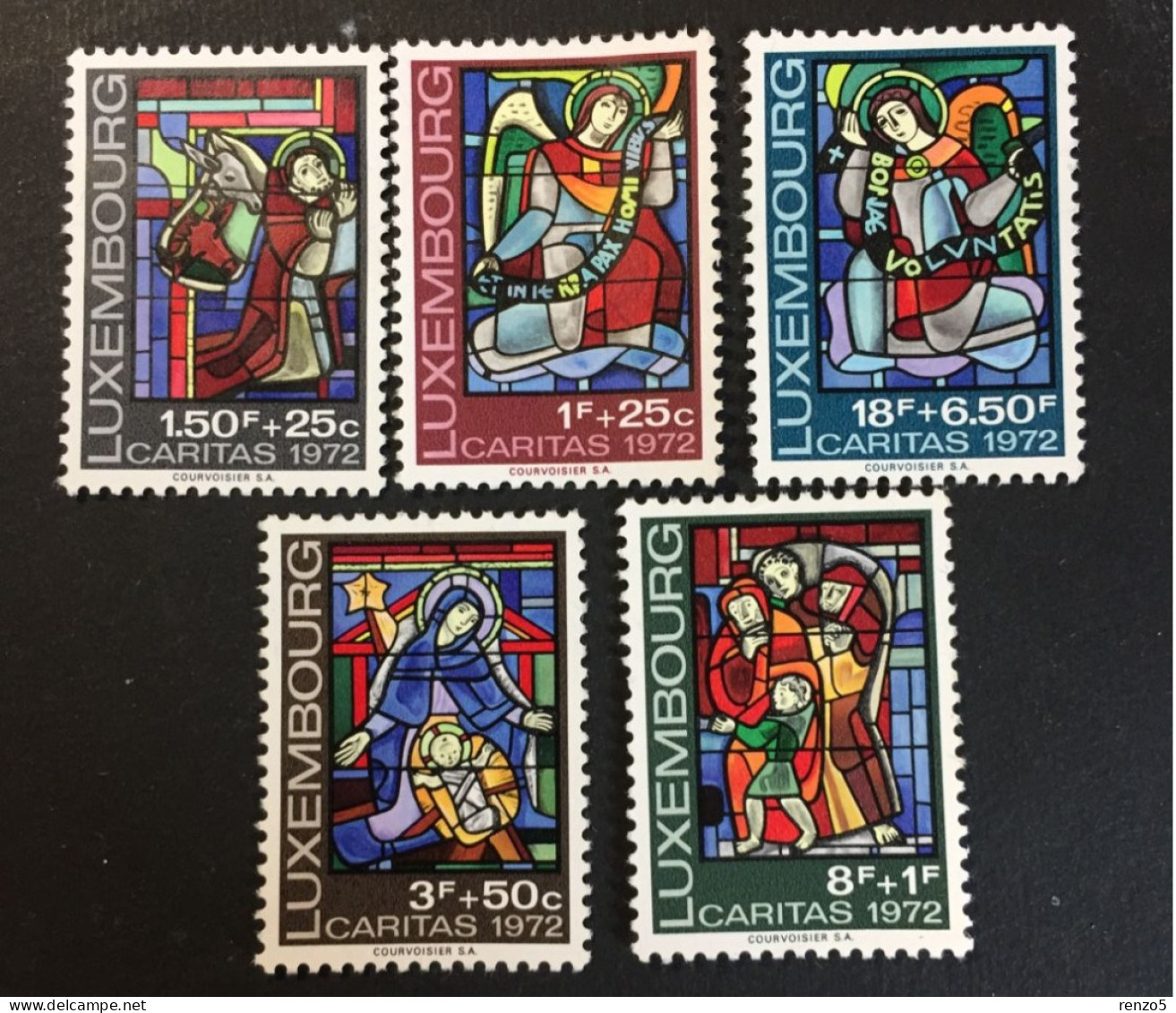 1972 Luxembourg - Caritas - Unused ( No Gum ) - Unused Stamps