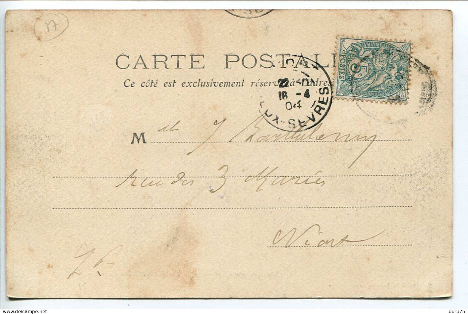 Pionnière Voyagé 1904 * BROUAGE Un Coin Des Remparts ( Hiers Brouage Intégrée à Marennes) Cliché Galeries Parisiennes - Marennes